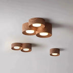 Modern Resin Flush Mount Ceiling Light With Tri-Colour LED — Ashbury Home & Living