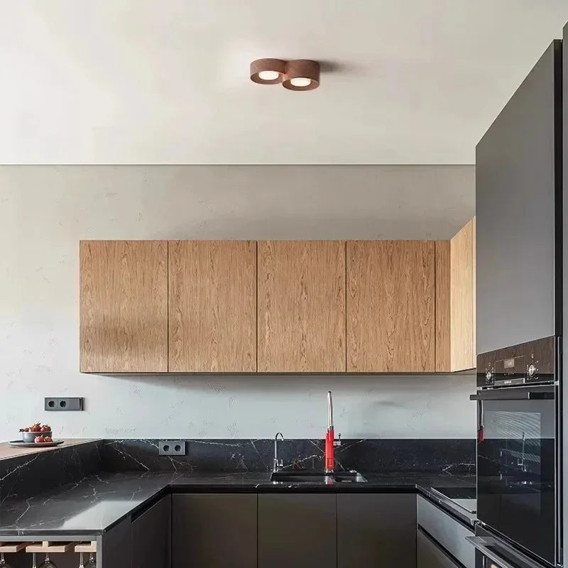 Modern Resin Flush Mount Ceiling Light With Tri-Colour LED — Ashbury Home & Living