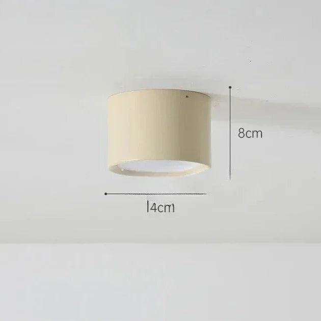 Modern Metal Flush Mount Ceiling Light in Colour A — Ashbury Home & Living
