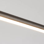 Minimalist LED Linear Wall Light with Rotating Aluminium Rod for Bedroom