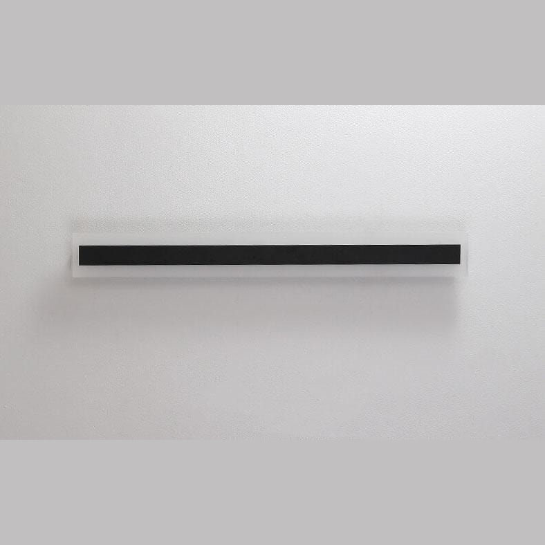 Minimalist Waterproof Long LED Outdoor Wall Light Bar with Acrylic Glow Frame