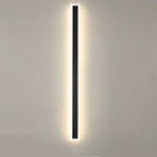 Minimalist Waterproof Long LED Outdoor Wall Light Bar with Acrylic Glow Frame