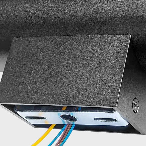 Modern Minimalist Aluminium Cylinder Up and Down LED Wall Light for Bedroom