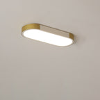 Modern Minimalist Long Oval LED Flush Mount Ceiling Light for Hallway