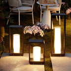 Modern Minimalist Stainless Steel LED Lawn Landscape Light with Acrylic Shade