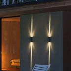 Modern Waterproof Aluminium LED Outdoor Wall Light with Up and Down Beams
