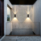 Modern Waterproof Aluminium LED Outdoor Wall Light with Up and Down Beams