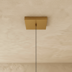 Modern Stainless Steel Linear Chandelier With Multi Head Design