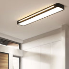Nordic Minimalist Long LED Flush Mount Ceiling Light for Hallway