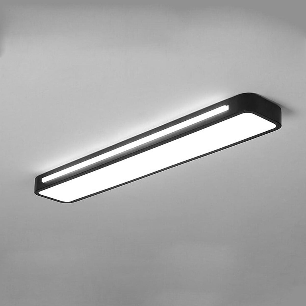 Nordic Minimalist Long LED Flush Mount Ceiling Light for Hallway