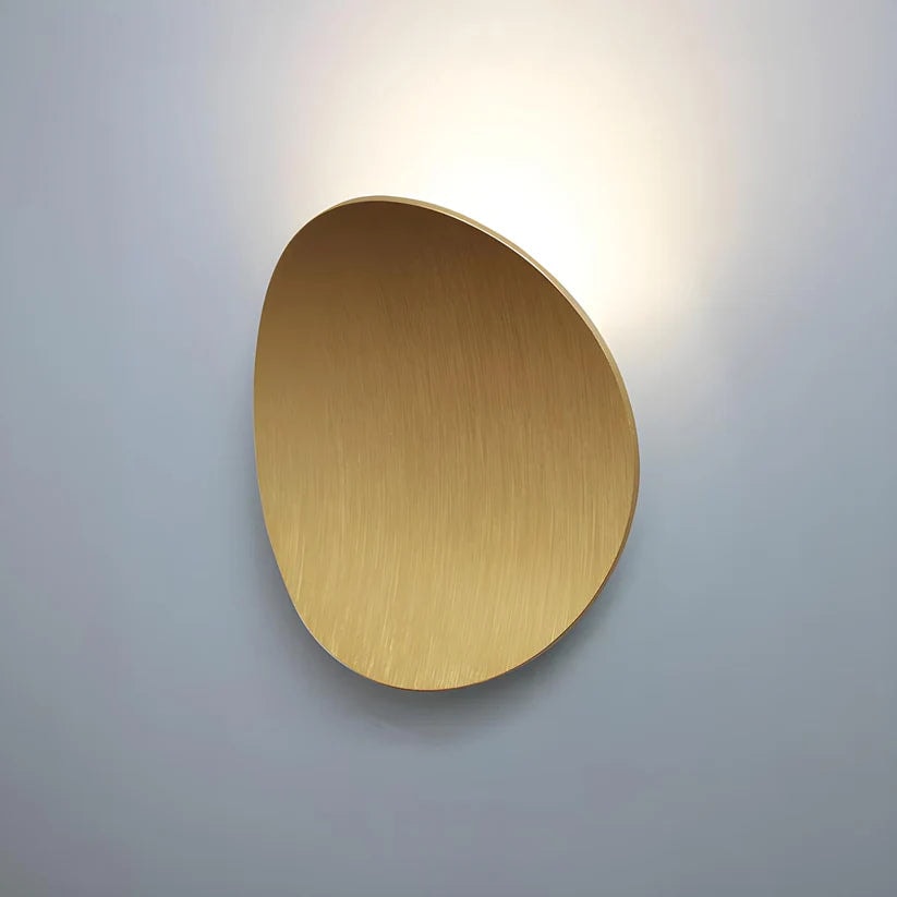 Pebble Shaped LED Wall Light Minimalist Aluminium Up and Down Wall Lamp