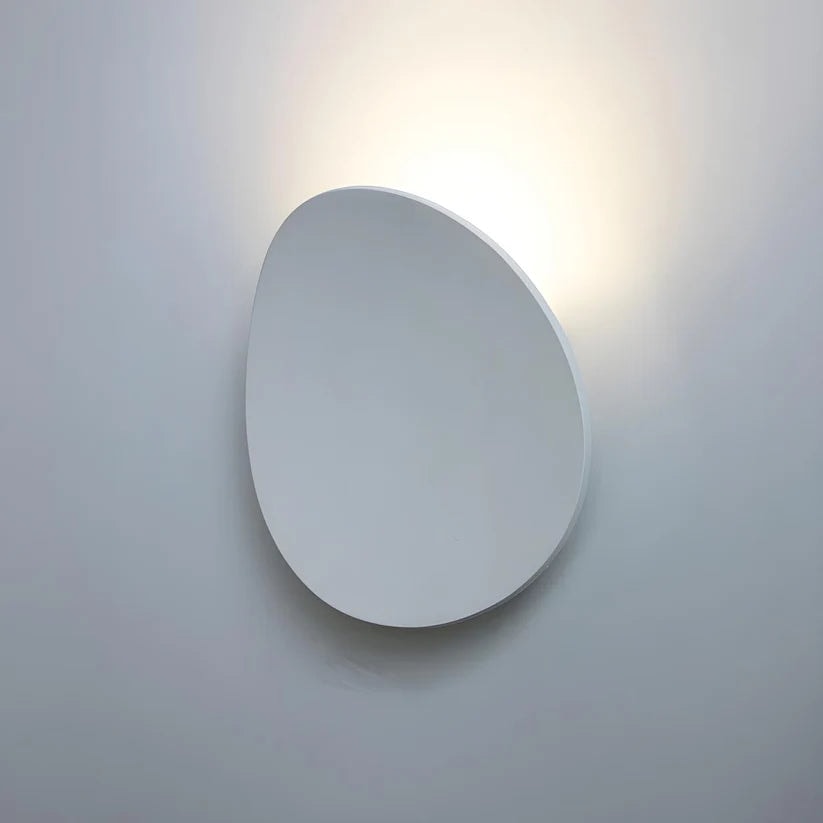 Pebble Shaped LED Wall Light Minimalist Aluminium Up and Down Wall Lamp