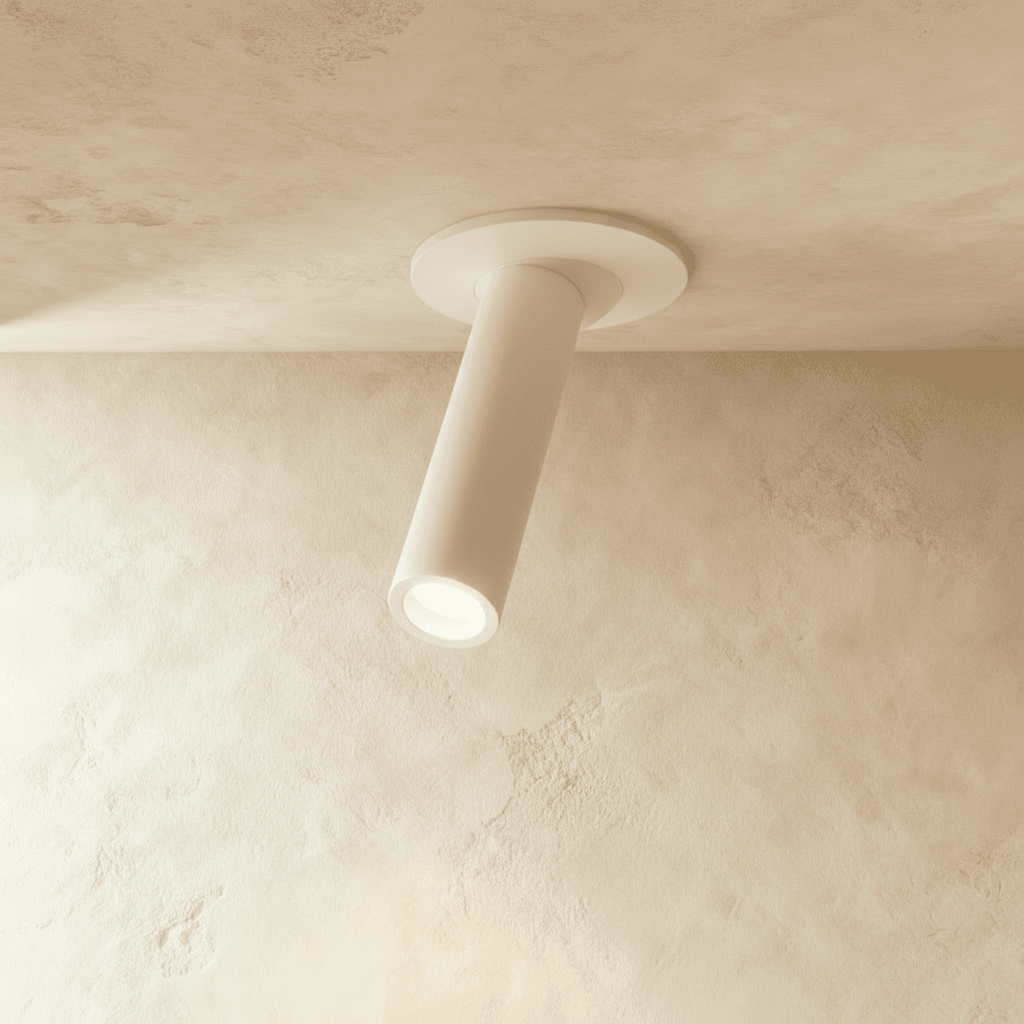 Minimalist Aluminium Ceiling Light LED Light With Cylindrical Shade