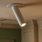 Minimalist Aluminium Ceiling Light LED Light With Cylindrical Shade