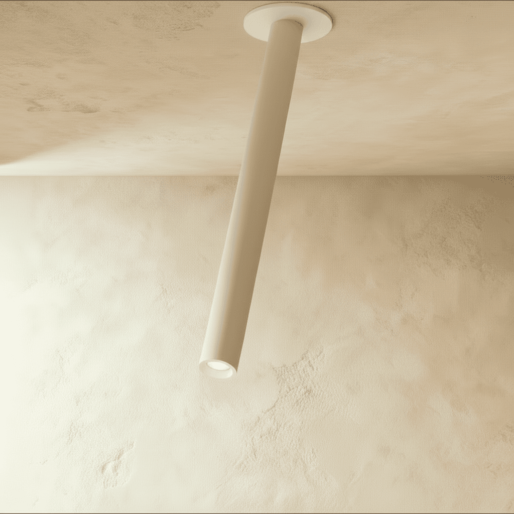 Minimalist Aluminium Ceiling Light LED Light With Cylindrical Shade
