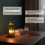 Portable Lantern Table Lamp With USB Touch Dimming