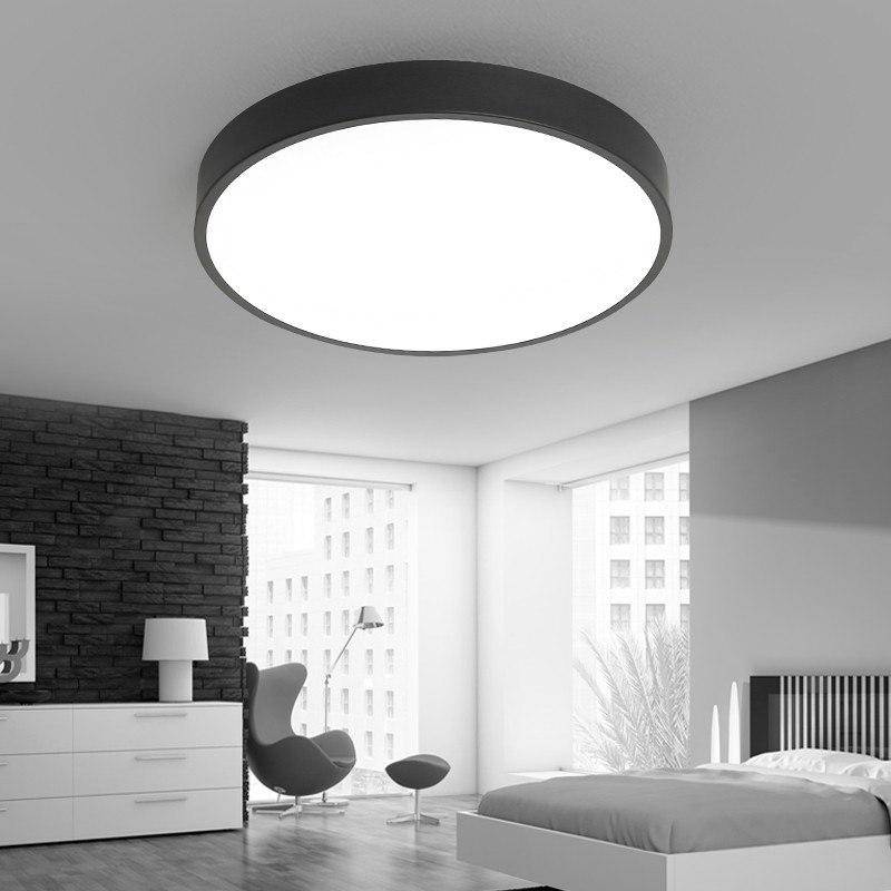 Slim Round Flush Mount LED Ceiling Light In Multiple Sizes