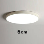 Slim Round Flush Mount LED Ceiling Light In Multiple Sizes