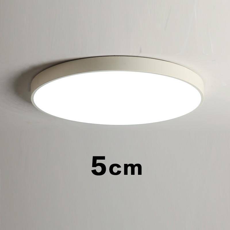 Slim Round Flush Mount LED Ceiling Light In Multiple Sizes