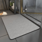 Quick Drying Bath Mat Non-Slip Absorbent Bathroom Floor Mat Thin Soft Shower Mat for Bathroom | Shower Room and Toilet