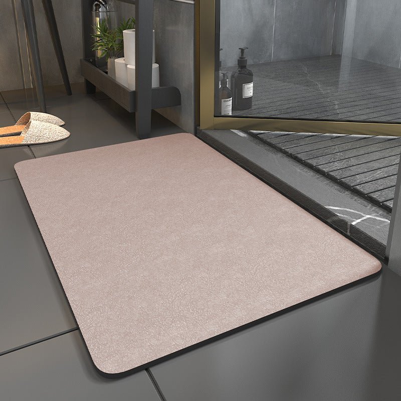 Quick Drying Bath Mat Non-Slip Absorbent Bathroom Floor Mat Thin Soft Shower Mat for Bathroom | Shower Room and Toilet