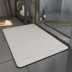 Quick Drying Bath Mat Non-Slip Absorbent Bathroom Floor Mat Thin Soft Shower Mat for Bathroom | Shower Room and Toilet