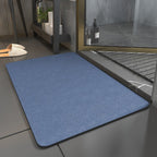 Quick Drying Bath Mat Non-Slip Absorbent Bathroom Floor Mat Thin Soft Shower Mat for Bathroom | Shower Room and Toilet