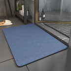 Quick Dry Non Slip Bath Mat with Absorbent Microsuede Surface for Bathroom
