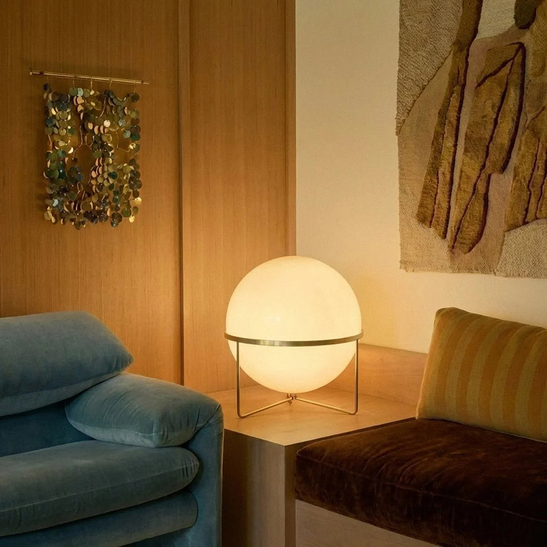 Modern Chrome Tiered Floor Lamp With Layered Circular Shade