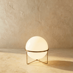 Modern Chrome Tiered Floor Lamp With Layered Circular Shade