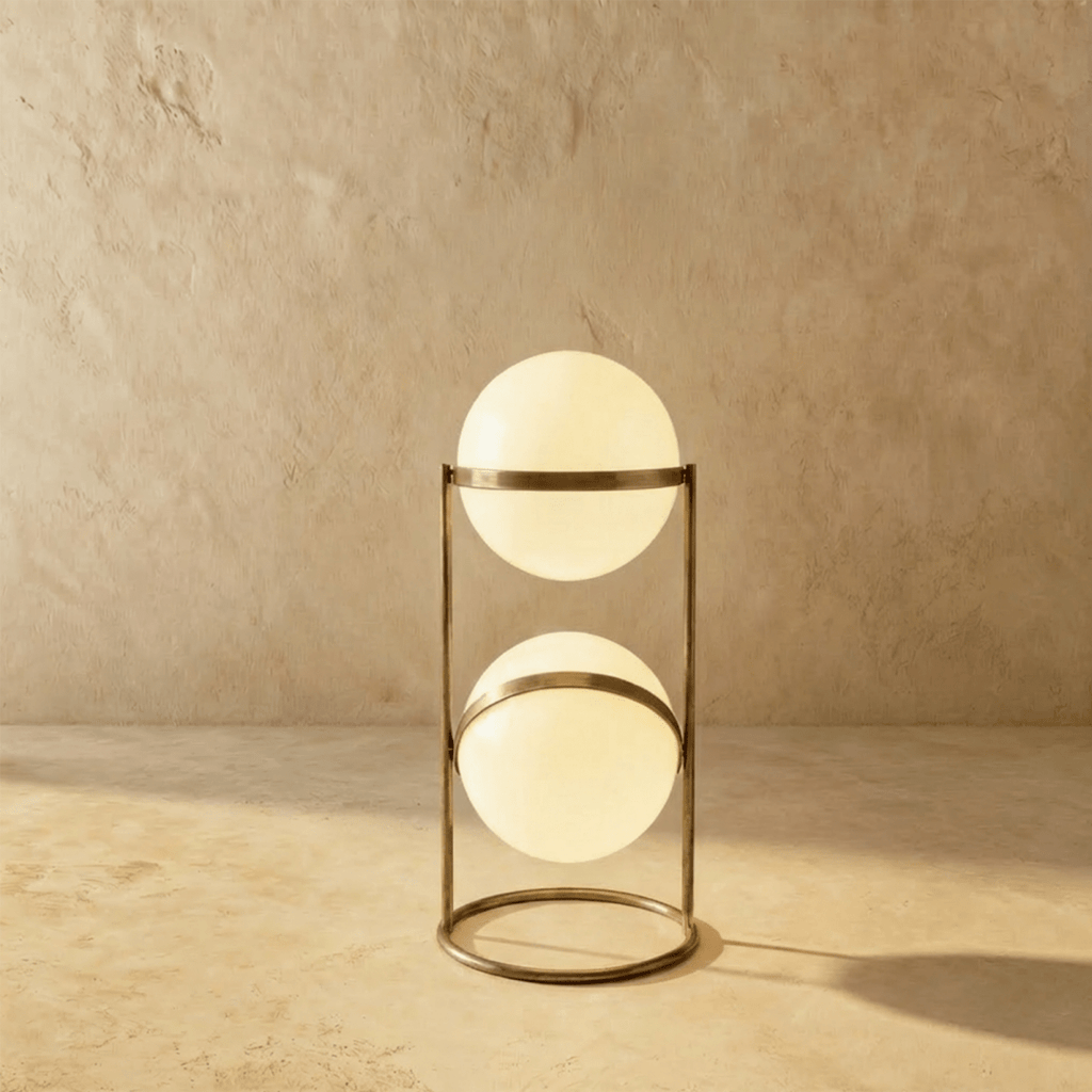 Modern Chrome Tiered Floor Lamp With Layered Circular Shade