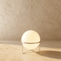 Modern Chrome Tiered Floor Lamp With Layered Circular Shade