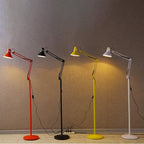 Scandinavian Adjustable Swing Arm Architect Floor Lamp for Reading