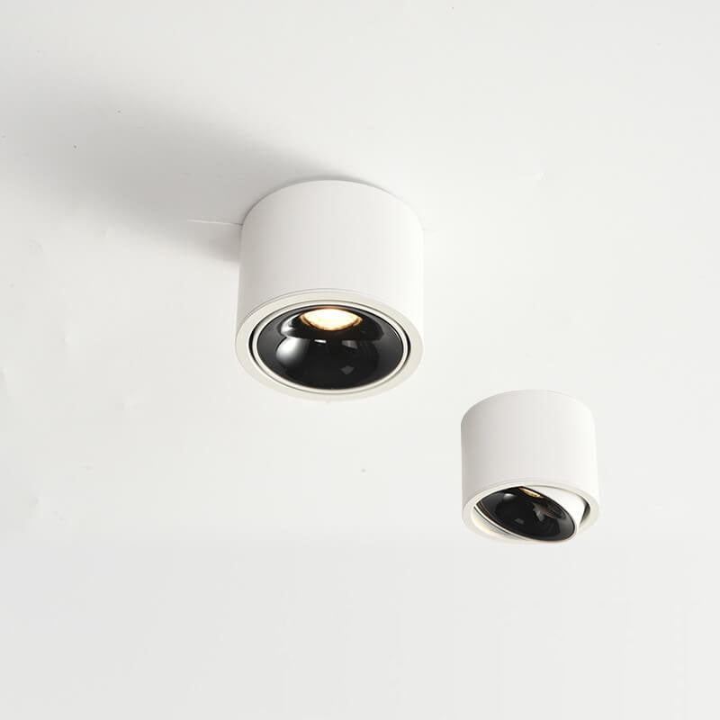 Surface Mounted LED Ceiling Spotlight with Adjustable Head for Living Room