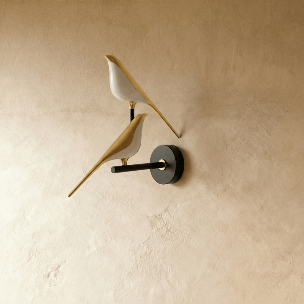 Modern Swallow Wall Light LED Light With Acrylic Diffuser