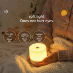 USB Powered LED Night Light with Touch Dimmer and Soft Glow for Bedside