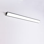 Waterproof Linear LED Outdoor Wall Light with Curved Acrylic Shade for Garden
