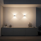 Up Down Cube Wall Light For Indoor Use