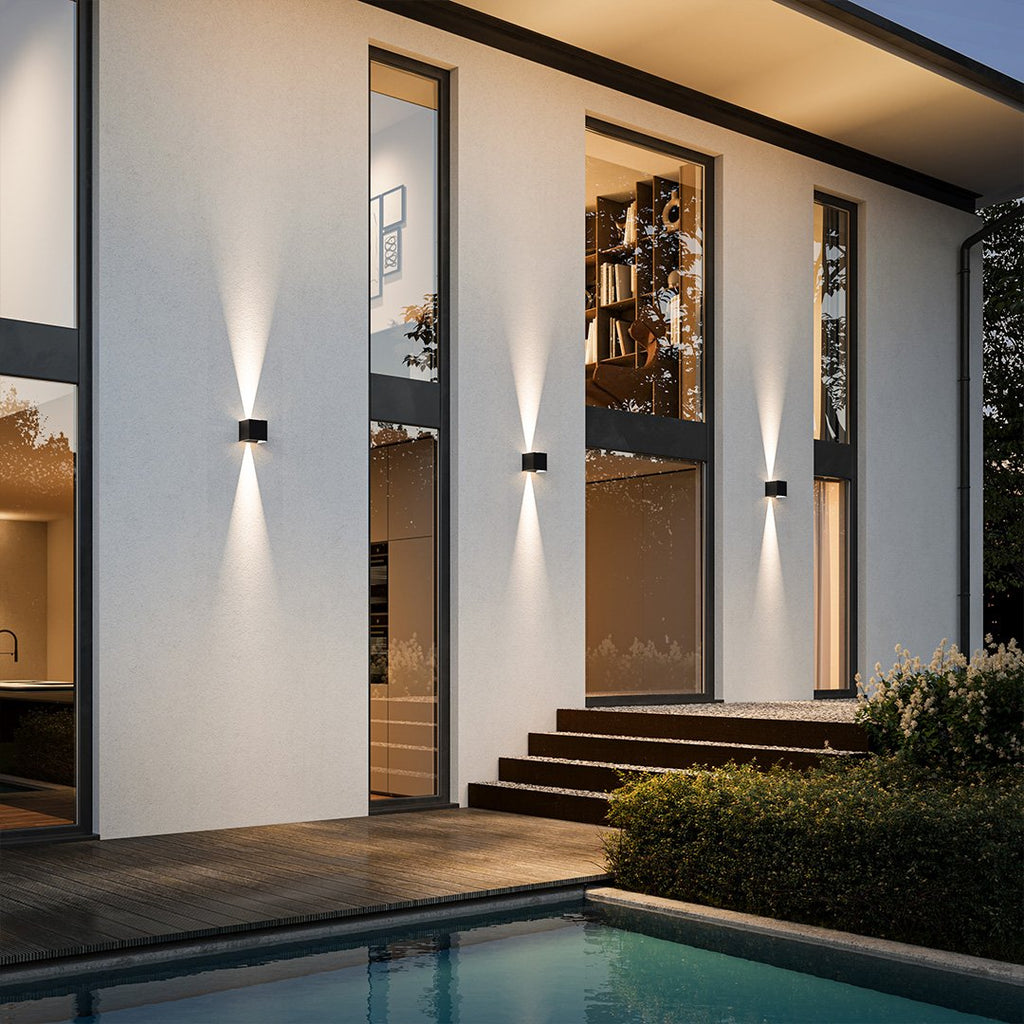 Up Down Cube Wall Light For Indoor Use